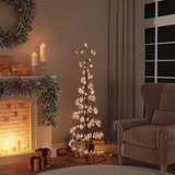 vidaXL Božićne kuglice 100 kom ružičaste Ø3/4/6 cm | shoptok.hr