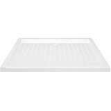  Podloga za tuširanje s točkicama bijela 80 x 100 x 4 cm ABS | shoptok.hr