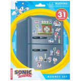 Sonic Set magneta the Hedgehog, 3 lista 14,5 x 21 cm Slike