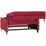 Niels Andersson ZOFA S POSTELJNO FUNKCIJO, rdeča, barve bukve les, tekstil | Shoptok.si