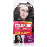 Delia Cosmetics Cameleo Coloring Shampoo šampon za toniranje za lase odtenek 4.36 Dark Chocolate 40 ml | Shoptok.si