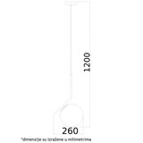 Vesta 325 visilica 1*E27 brass Vesta 325 visilica 1*E27 brass Slike