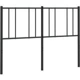 vidaXL Metalno uzglavlje crno 150 cm | shoptok.hr