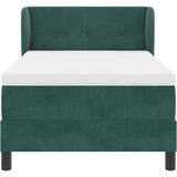  s opruga kutije Tamnozelena 90 x 190 cm Baršun | shoptok.hr