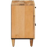  Noćni ormarić Smeđa 50 x 33 x 60 cm Čvrsto drvo manga | shoptok.hr