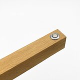  LED luster na sajli VERDE LED/18W/230V 3000K 106 cm hrast | Eponuda.com