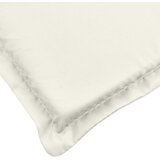  Jastuk za ležaljku prošarani krem 200 x 70 x 4 cm od tkanine | shoptok.hr