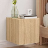 vidaXL Zidni TV ormarići LED 2 kom boja hrasta sonome 30 5x35x30 cm | shoptok.hr