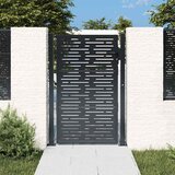  Vrtna vrata antracit boje 100x150 cm čelična kvadratna dizajna | shoptok.hr