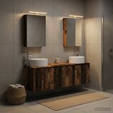  Set ormarića za kupaonicu 5 kom. Staro drvo Konstruirano drvo | shoptok.hr