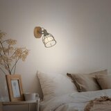 BRILONER 2670-014 - zidno spot svetlo retro 1xE27/25W/230V braon | Eponuda.com