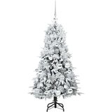 vidaXL Umjetno božićno drvce s nogom s stalakom Zelena 120 cm PE i PVC | shoptok.hr