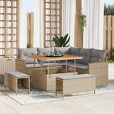  Sjedeća garnitura za vrt 8 kom. poliratan 100 x 100 x 71 cm | shoptok.hr