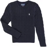 CABLE CN-SWEATER-PULLOVER Tamno plava