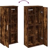 vidaXL Kupaonski ormarić s držačem za role boja hrasta 39x22x90 cm | shoptok.hr