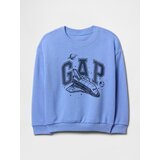 GAP Baby oversize sweatshirt with logo - Boys cene