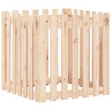 vidaXL Vrtna sadilica s izgledom ograde 70x70x70 cm masivna duglazije | shoptok.hr
