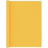 vidaXL Balkonsko platno rumeno 120x600 cm oksford blago Cene