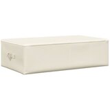  Kutije za pohranu 2 kom od tkanine 70 x 40 x 18 cm krem | shoptok.hr