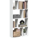 vidaXL Knjižna omara bela 60x20x120 cm inženirski les Cene