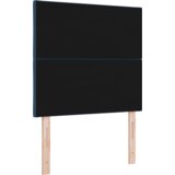  Vzglavje z LED lučmi z vzglavjem Modra 90 cm blago, (5000043946) | Shoptok.si