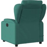  Masažni naslanjač temno zeleno blago | Shoptok.si