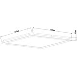 Globo 41563-24W - LED kupatilsko plafonsko svetlo SAPANA LED/24W/230V IP44 belo | Eponuda.com