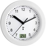 TFA Dostmann 60.3501 radijski zidni sat 17.5 cm x 5.5 cm bijela pogodan za kupaonice/vlažne prostorije Cijene