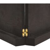  Kupaonska radna ploča tamnosiva 120x40x(2-6) cm tretirano drvo | shoptok.hr