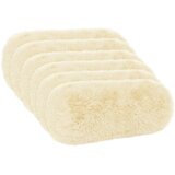  Presvlaka za jastuk 6 pcs HEERLEN Krem Ø 15 x 40 cm PV flis | shoptok.hr