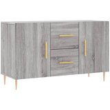 Maison Chic Komoda - Predalnik siva sonoma 100x36x60 cm konstruiran les, (21718065) | Shoptok.si