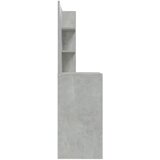  Toaletni stolić s ogledalom siva boja betona 74,5 x 40 x 141 cm | shoptok.hr