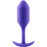 b-Vibe Analni čep - Snug Plug 2, vijoličen | Shoptok.si