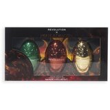 Revolution House Of The Dragon Lip & Cheek Balm set: balzam za ustnice in lica Vhager 9 g + balzam za ustnice in lica Caraxes 9 g + balzam za ustnice in lica Syrax 9 g | Shoptok.si