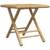  The Living Store Zložljiva vrtna miza 45x45x45 cm bambus - Vrtna Miza, (21460433) | Shoptok.si
