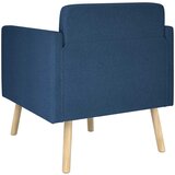  Ukrasna fotelja Plava Tkanina | shoptok.hr