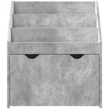  Polica za knjige za djecu Betonski sivi 60 x 29 5 x 69 cm | shoptok.hr