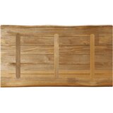 Stolna ploča sa živi rub 120x60x3,8 cm masivno grubo drvo manga | shoptok.hr