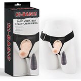  Vibrating Strap-on Harness-Flesh CHISA00319 Cene