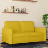  Dvosjed žuti 120 cm baršunasti | shoptok.hr
