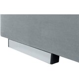 MID.YOU oblazinjena postelja 140 cm x 200 cm , tekstil siva | Shoptok.si