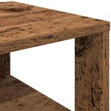 vidaXL Regal za čevlje starinski les 61x32x70 cm inženirski les | Shoptok.si