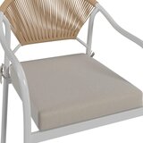 Ambia Garden vrtni set železo prozorno, naravne barve, bela krem barve, prozorno, naravne barve, bela | Shoptok.si