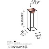 WALLXPERT Dekorativna saksija GED021B | ePonuda.com