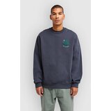 Rvca Sanctum Crew Pulover garage blue Cene