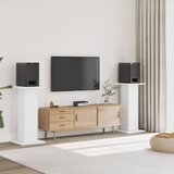 vidaXL Stalci za zvučnike 2 kom bijeli 30x30x95 cm konstruirano drvo | shoptok.hr