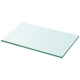 vidaXL Polica Prosojno Steklo 30x15 cm Cene