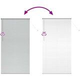 vidaXL Zavjesa za prozor sa zavjesama Ostalo Srebrna 120 x 220 cm Aluminij | shoptok.hr
