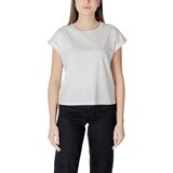 Liu Jo Majice s kratkimi rokavi ECS BASICA S/M TA5181JS003 Bela | Shoptok.si