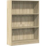 vidaXL Regal za knjige boja hrasta 80x24x109 cm od konstruiranog drva | shoptok.hr